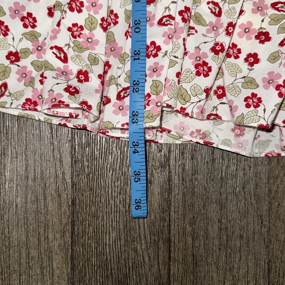 AQUA Floral V-Neck Tiered Mini Dress - Picture 11 of 11